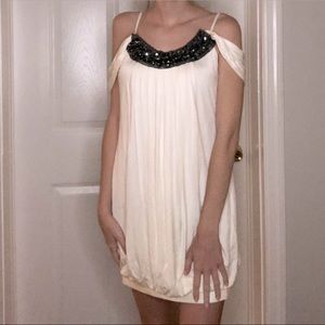 BCBGMAXAZRIA Grecian Mini Dress